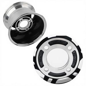 Jantes de voiturette de golf, VTT, karting, 22x7-10/22x10-10 pouces, roues en acier avant et arrière pour karting - Product Image 3