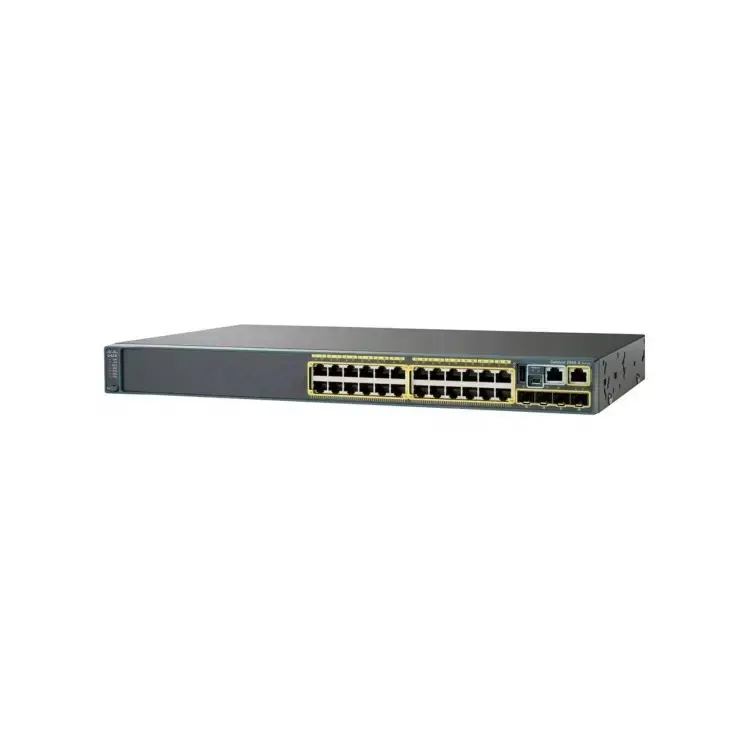 Pabrik disegel Harga terbaik baru WS-C2960X-24PD-L saklar baru 2960X 24 port Gigabit PoE jaringan Switch