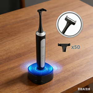 Hydropulseur dentaire électrique portable rechargeable avec chargement sans fil - Product Image 4