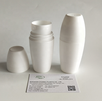 75ml déodorant rouleau sur bouteille rouleau en plastique bouteille pour déodorant