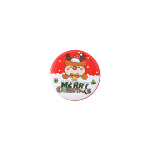 Broches navideños bonitos, broches de dibujos animados de Papá Noel, aleación de estaño, accesorios navideños unisex, pequeños regalos - Product Image 4