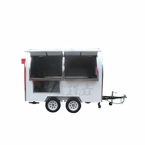 2020 Groothandel Voedsel Vrachtwagens Trailer Food Truck Ce Goedgekeurd Top Selling Mobiele Fast Food Truckfood Winkelwagen Trailer