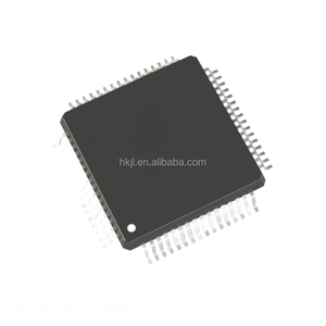 Componentes Electrónicos Integrados, Distribuidor Autorizado, Compra en Línea, IC MCU de 32 Bits, 128 KB de FLASH, 64LQFP, STM32F072RBT7TR, 64 LQFP - Product Image 1