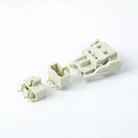 Connecteur de bornier à ressort sans vis MCS-7.5mm pour PCB, 2P-12P, broches droites/à angle droit, blanc, ensemble complet