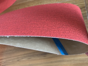 Rouleau de toile abrasive en polyester à grain céramique Y-Weight P812, 1044 <span class=keywords><strong>mm</strong></span>, épaisseur 1 <span class=keywords><strong>mm</strong></span>, longueur 50/100 m, revêtement dense pour polisseuse/ponceuse - Product Image 3