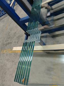 Porte de douche battante en verre de style moderne Porte d'entrée trempée en gros pour les intérieurs d'hôtels Surface finie Ouverture latérale - Product Image 2