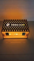Bar Discothèque Personnalisé Dollar Money Cash Carrier Case Holder Box VIP LED Bottle Presenter