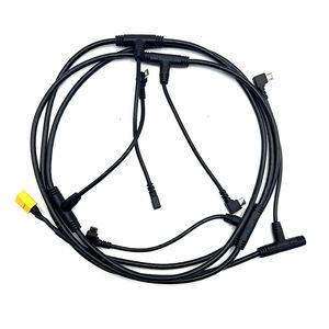 Cable de enchufe de alimentación de 12V CC personalizado 5,5mm X 2,5mm DC5521 conector de tornillo con aislamiento de PVC de bloqueo para electrodomésticos - Product Image 5