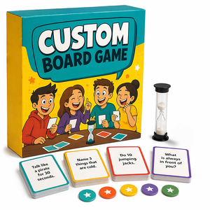 Low MOQ Custom Design Service Board Game Family Party <b>Playing</b> <b>Cards</b> Game <b>Card</b> Deck Printing with Luxury Box for Entertainment - Product Image 1