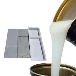 Molde de goma de silicona RTV2, fabricante de moldes de goma, curado de estaño para maceta de hormigón, moldes artesanales de piedra - Product Image 4