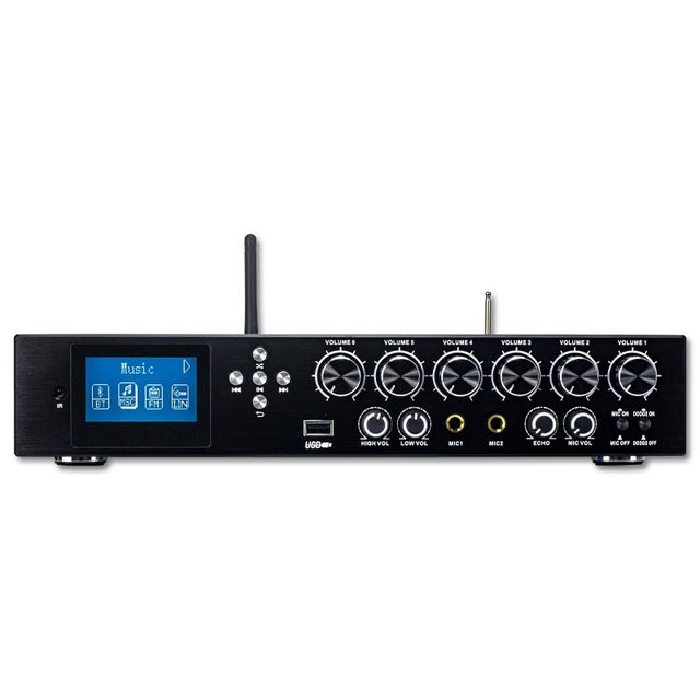 Tianlai TL-JX600-6 Amplificateur De Puissance 6 Channels 300 Watt Amplifiers Audio Class D Power Amplifier
