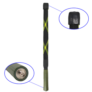 Antenne tactique camouflage tressée en maille de 33 cm AT-152 pliable à gain élevé 3,2 dBi pour talkie-walkie VHF UHF longue portée extérieur - Product Image 3