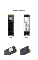 Hybour Nouveau SSD interne M.2 NVMe PCIe SATA 3.0 avec boîtier plastique 128 Go-2 To SLC NAND Lecture 501-600 Mo/s Écriture 401-500 Mo/s pour ordinateur de bureau