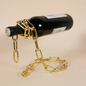 Porte-verre à vin à chaîne magique, support de support à vin, offre spéciale