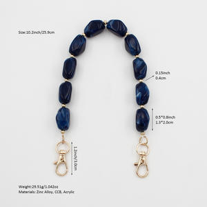 2025 chaîne de téléphone chaude dégradé coloré acrylique perle chaîne dragonne pour <span class=keywords><strong>iPhone</strong></span> mat arc-en-ciel <span class=keywords><strong>coque</strong></span> étui et lanière de sac - Product Image 5