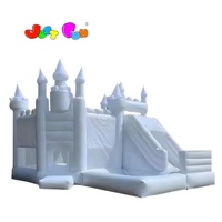 Château gonflable de maison de rebond gonflable blanche de mariage Offre Spéciale avec la location de