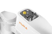 Robot industriel SCARA KUKA KR 12 R650 Z340 CR 4 axes pour salle blanche, avec fonction de préhension et de placement, et moteur