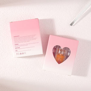 Venta al por mayor cuidado de los labios sabor a fruta <span class=keywords><strong>tinte</strong></span> de aceite de labios vegano nutritivo hidratante brillo brillante 3 en 1 Kit de aceite de labios más regordete - Product Image 2