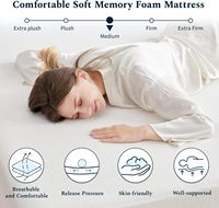 OEM/ODM Langlebige Roll-Up-Matratze mit Gel-Memory-Schaum Hybrid Gestrickter Stoff Umweltfreundliches Modernes Design für Krankenhaus- und Schlafzimmernutzung