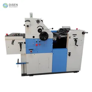 Three ink two water high quality 1 color mini offset printing machine price