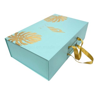 <b>Orange</b> folding <b>paper</b> box luxury magnetic <b>paper</b> box handbag packaging gift box can be customized according to needs - Product Image 6