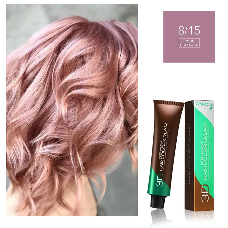 Professional Hair Color Manufacturers Natural Permanent Hair Dye for Salon Use
