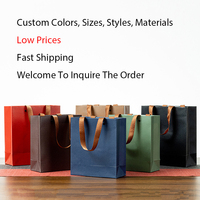 Sac fourre-tout de luxe en papier d'art pour cadeaux, personnalisé avec logo, blanc, coloré, imprimé, recyclable, pour bougies et artisanat, idéal pour le shopping - Vente en gros
