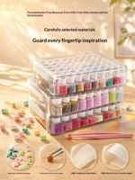 Kit complet de matériaux et outils pour la coloration de haricots en conserve 221 couleurs, pack de suppléments DIY faits main pour la coloration des haricots, granulés