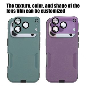 Protection d'objectif d'appareil photo personnalisée pour 17 Pro Max, couverture intégrale, verre trempé 9H, anti-choc, anti-rayures, personnalisable - Product Image 4