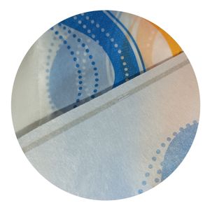 Per i pannolini per bambini utilizzati graziosi <span class=keywords><strong>Film</strong></span> di laminazione Robot in tessuto non tessuto composito pellicola PE - Product Image 5