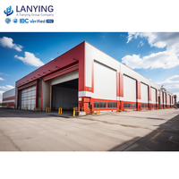 Estructura de acero ligero de tipo pesado Almacén de metal prefabricado/Taller/Hangar/Hall/Cobertizo Estructuras de acero Soldadura de edificios