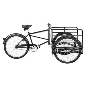 Triciclo per Adulti da 26 Pollici, Bici da Carico Monomarcia con Cesto Anteriore - Product Image 6