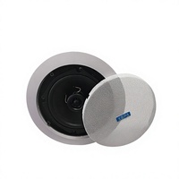 Haut-parleur de plafond actif de haute qualité 6 pouces 8 pouces 50-100W, système audio trois voies 2.0 canaux compatible APP pour home cinéma