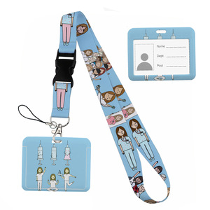 Portefeuille de pharmacien WOWEI avec porte-badge, porte-cartes de crédit fin avec poche zippée, cordon de poignet pour téléphone - Product Image 5
