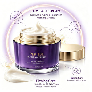 Crema Facial Renovadora con Péptidos SEYE 50ml Antienvejecimiento, Reafirmante, Lifting, Suaviza las Líneas Finas, Hidratante, Iluminadora, para Piel Madura - Product Image 2