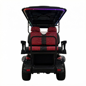 Voiturette de golf électrique 6 <span class=keywords><strong>places</strong></span> abordable, véhicule de loisirs et de tourisme à quatre roues motrices, nouvelle énergie, efficace - Product Image 4
