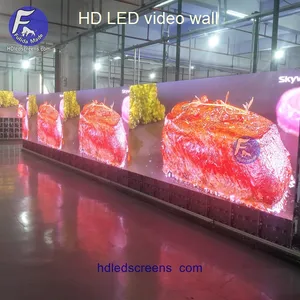 P4.81 Outdoor Led Screen Led Video Wall Adjustable Brightness Working On Day Sun outdoor rental led screen