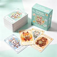 Cartes à collectionner TCG personnalisées avec impression de marque OEM/ODM, cartes de jeu en papier épais, boîte d'emballage personnalisée, jeux de cartes à collectionner