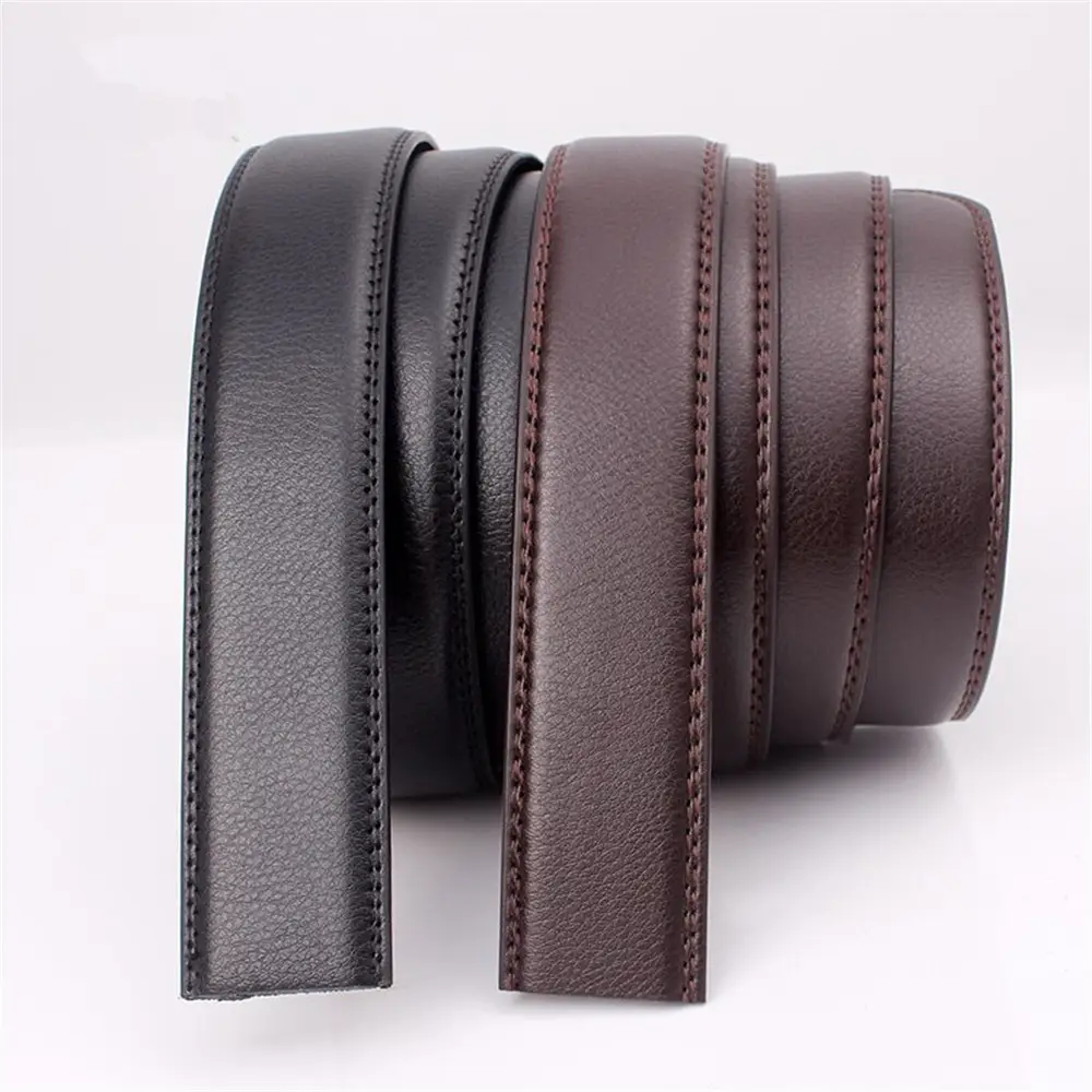 Hot Selling Genuine Leather Belts Without Buckles