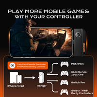 Adaptateur de jeu mobile, convertisseur de manette de jeu pour smartphone, compatible avec les accessoires de jeu pour téléphones mobiles Android et iOS