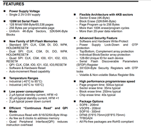 DDR5ดั้งเดิม PCIe EEPROM 25Q128 25Q256 25Q80 25Q512 25Q16 25Q32จัดเก็บหน่วยความจำ25Q64ชิป IC - Product Image 4