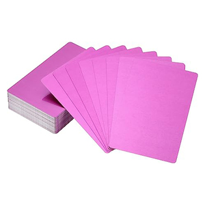 Cartes de visite professionnelles en métal personnalisées, imprimées en typographie, plaquées nickel noir traditionnel, colorées, épaisseur 0,8 mm et 1,0 mm, logo personnalisé gravé au laser - Product Image 4
