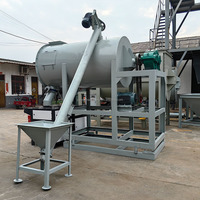 Machine de fabrication d'adhésif pour carrelage Corey 1-8T/H, usine de mortier sec automatique, machine de mélange de poudre sèche certifiée CE