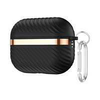Étui pour écouteurs en silicone souple de luxe avec crochet en caoutchouc de silicone liquide coloré pour Apple Airpods Pro 2 étuis pour écouteurs