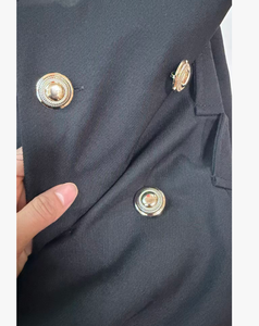 <span class=keywords><strong>Abito</strong></span> Blazer da <span class=keywords><strong>Donna</strong></span> Lungo Slim Sciancrato Stile Trench, con Scollo a V Casual, <span class=keywords><strong>per</strong></span> Ufficio, da Festa, Nuova Collezione Autunno Inverno <span class=keywords><strong>Capodanno</strong></span>, con Logo Personalizzato Liu Ming - Product Image 5