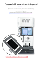 Machine de réparation laser LCD pour téléphone portable, séparateur de cadre / outil de démontage de la vitre arrière du téléphone