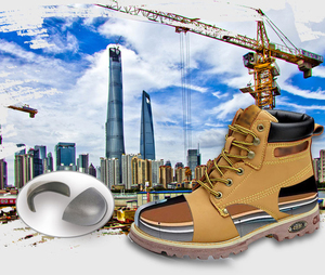 Bottes de sécurité en microfibre antidérapantes pour hommes, randonnée en plein air, travail, hiver, <span class=keywords><strong>application</strong></span> en usine, vente en gros - Product Image 3
