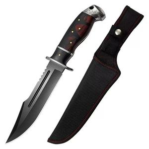 हॉट सेलिंग फिक्स्ड ब्लेड nvies आउटडोर शिकार चाकू सुपर तेज 3क्र13 स्टील ठोस लकड़ी चाकू हैंडल ओएम अनुकूलन योग्य - Product Image 1