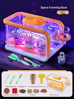 Kit Menanam Tanaman untuk Anak-Anak, Kit Menanam Bunga di Rumah Kaca, Berkebun Sempurna untuk Anak-Anak, Ruang Berjemur, Set Mainan Eksperimen Sains Uap