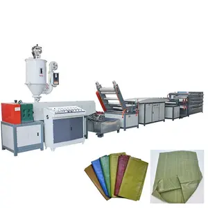 High quality pp plastic woven bag shading net flat yarn extruder machine filament extruding